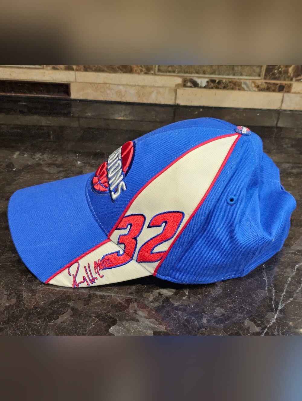 Detroit Pistons Drew Pearson Richard Hamilton Signature Series Hat